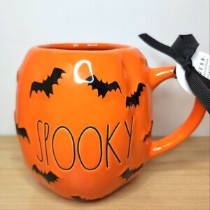 🆕️ Rae Dunn Spooky Pumpkin Shaped Halloween Mug